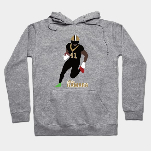 Alvin Kamara Hoodie by islandersgraphics